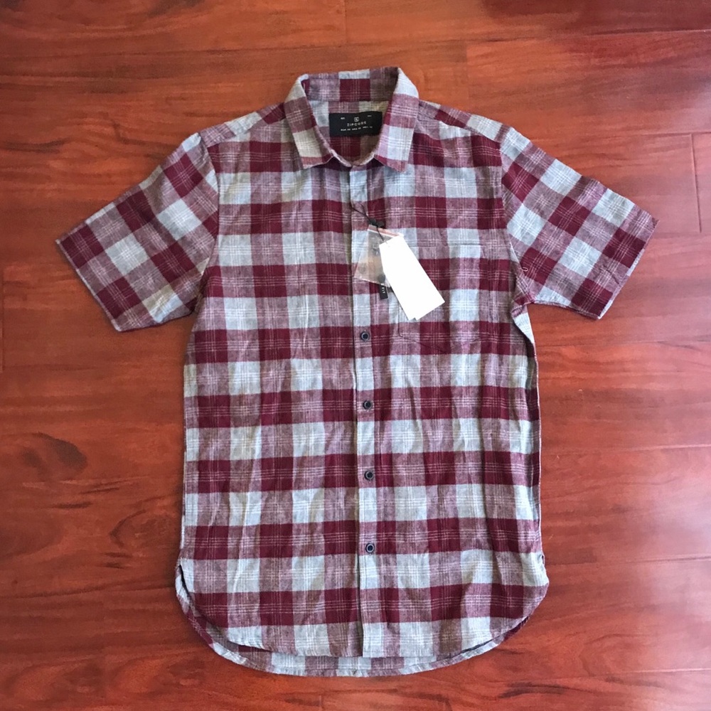 Men’s Short Sleeve Button Down Shirt